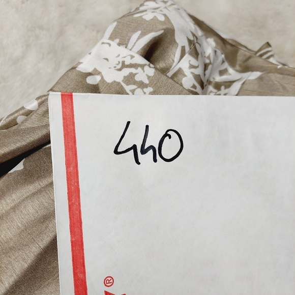 Jessica Howard Brown & White Polyester Balted Flared Midi Dress 440 - Picture 7 of 7